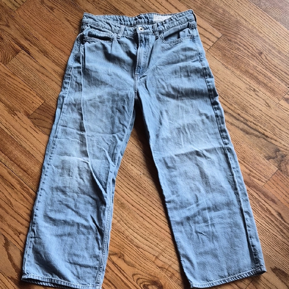 Rag & Bone Light Blue Cropped Jeans